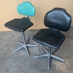 9x Ergonomische stoelen inpakafdeling Elbro, Fx 45, zwart, bouwjaar 20